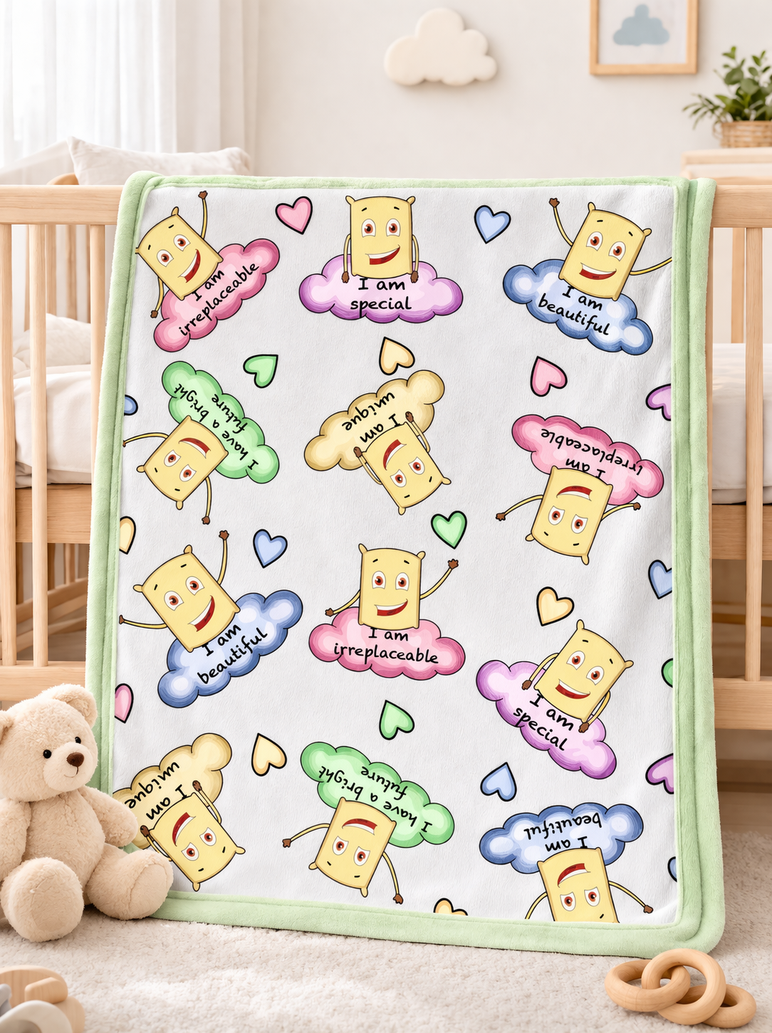Peeyo The Pillow Affirmation Blanket